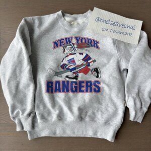 90s New York Rangers Bugs Bunny Looney Tunes Sweatshirt NHL Rangers Hockey shirt